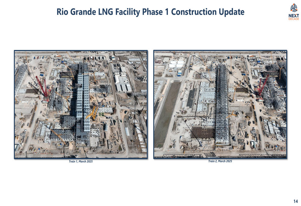 NextDecade May 2025 slides: Rio Grande LNG construction on track, expansion accelerating