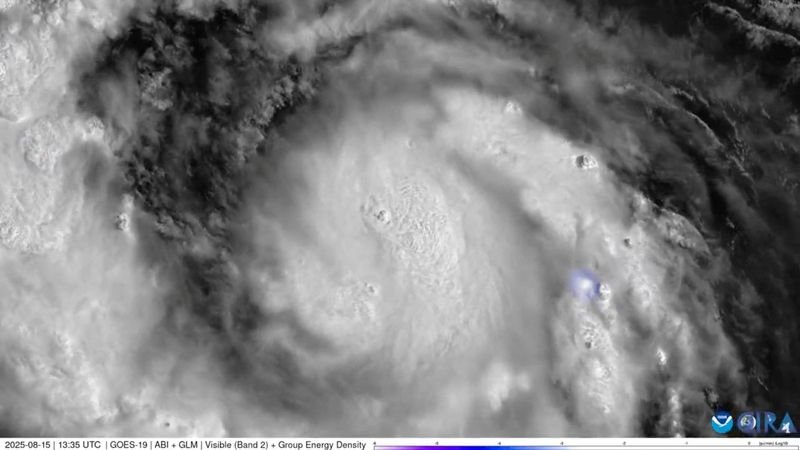 Erin strengthens to a Category 5 hurricane, NHC says